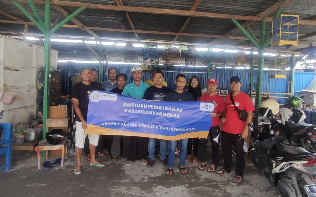 Ikatan Alumni Udinus Kirim Bantuan Untuk Korban Banjir Demak
